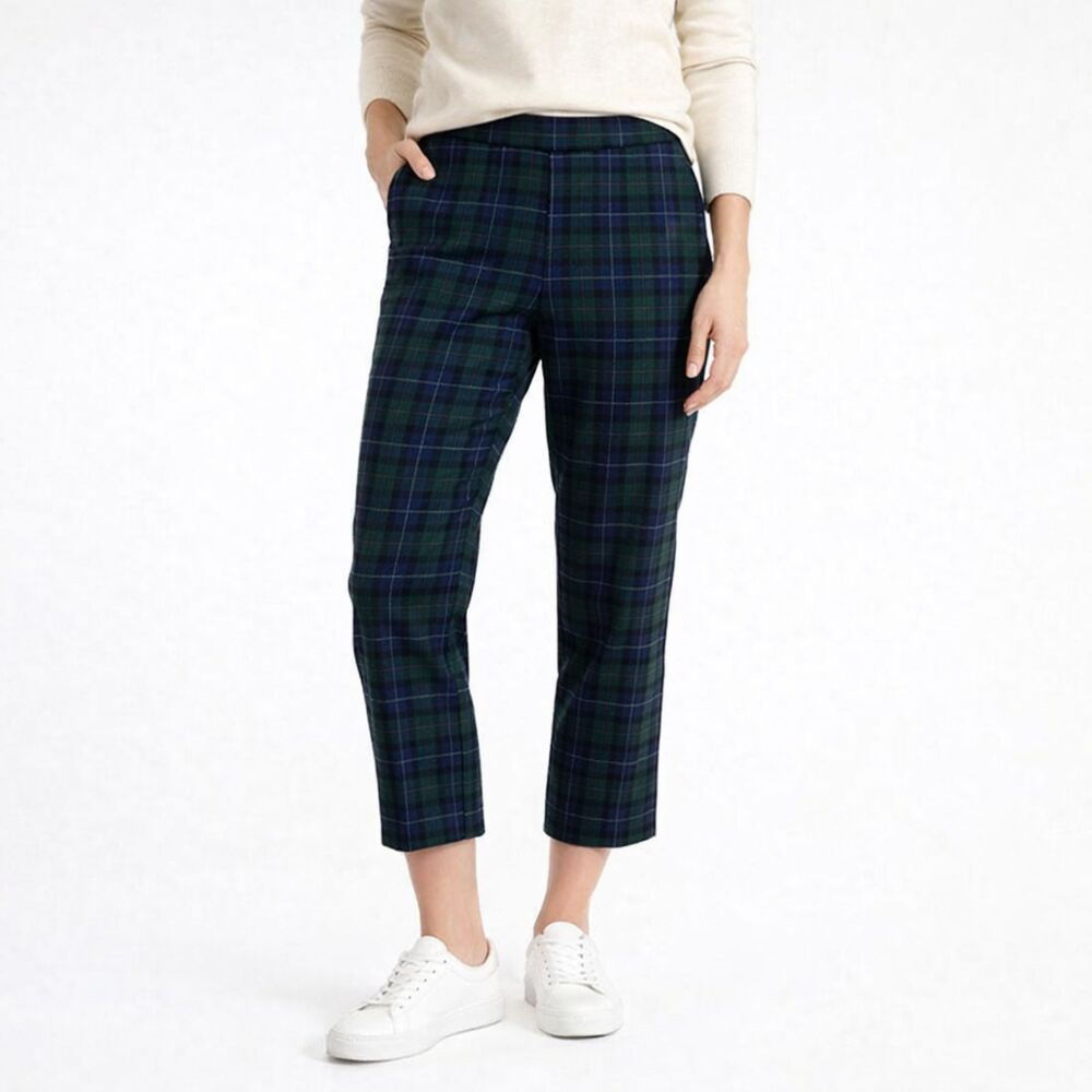 Vintage Pendleton Tartan Plaid Wool Pants Women's Small Made in USA Retro Preppy